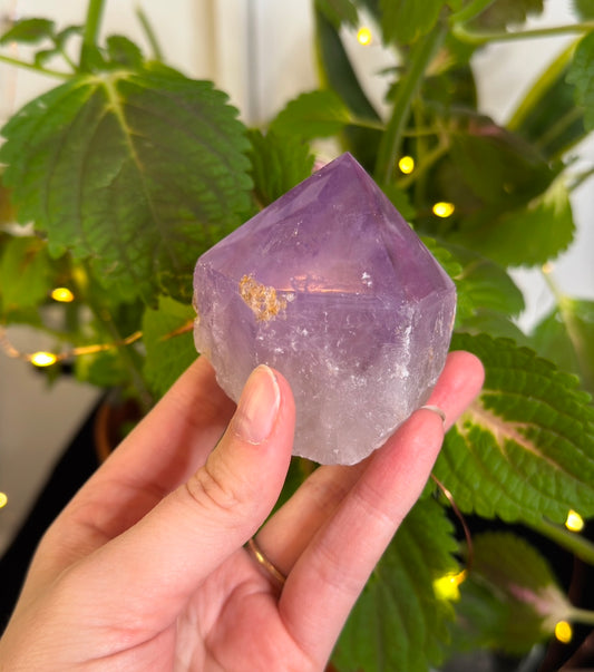 Amethyst Half Polished Point C