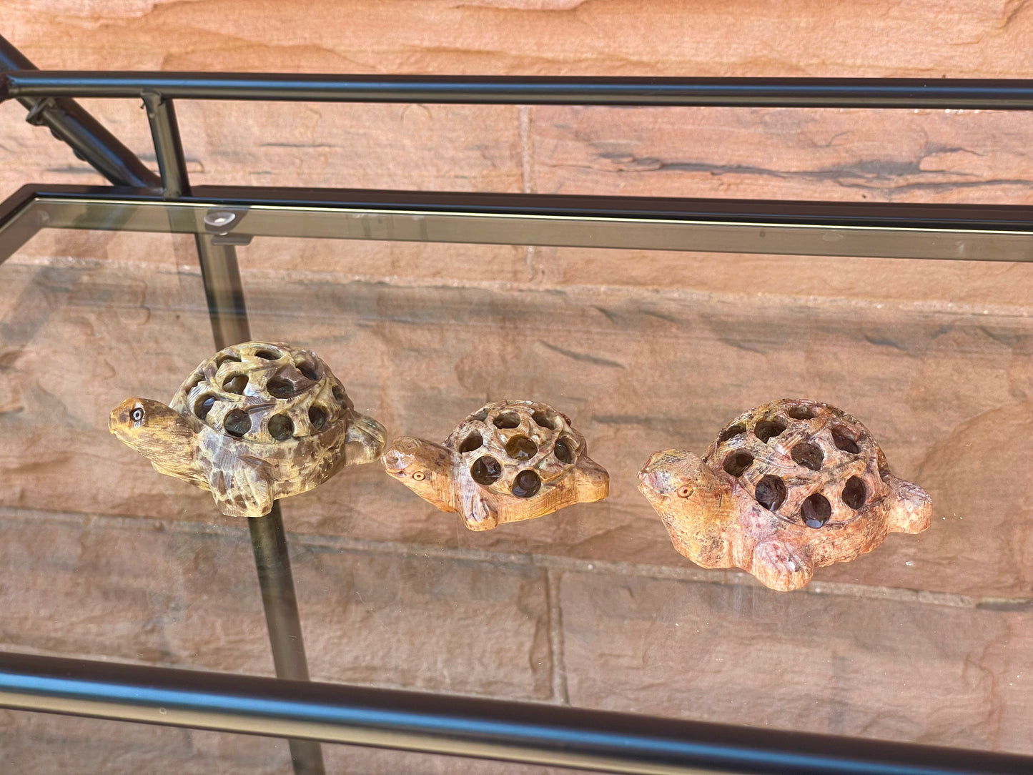 Indian Soapstone Turtle B