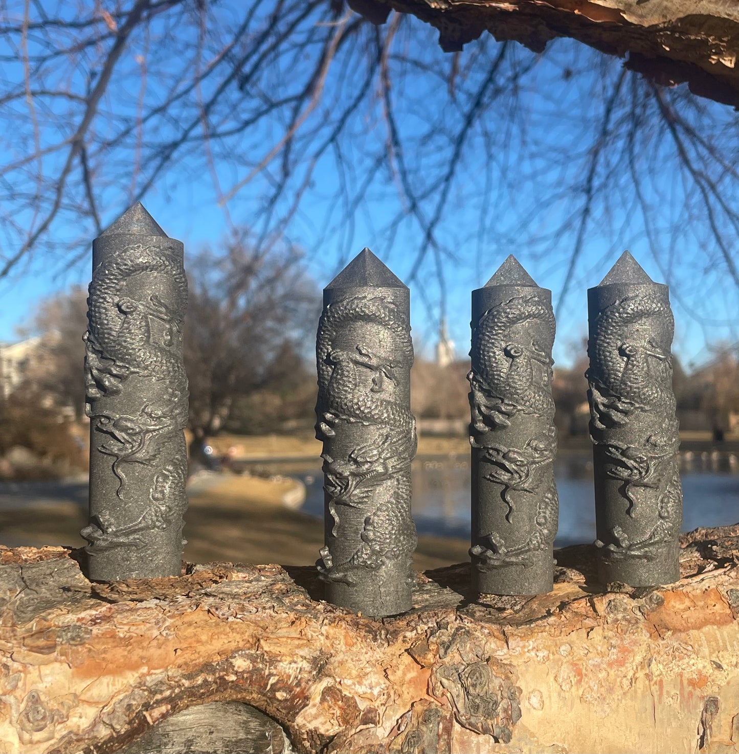 Shungite Dragon Tower