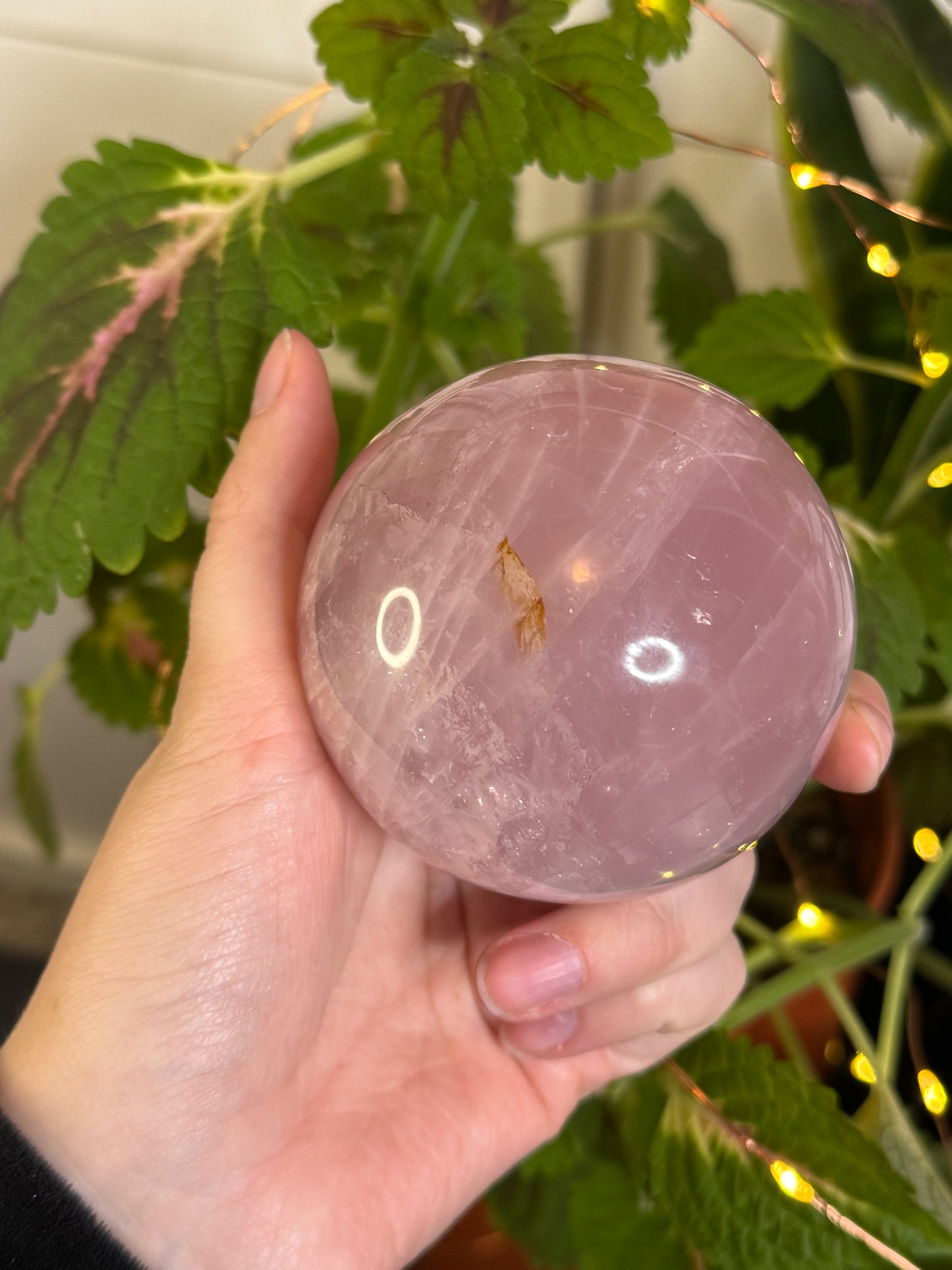 Rose Quartz Sphere C