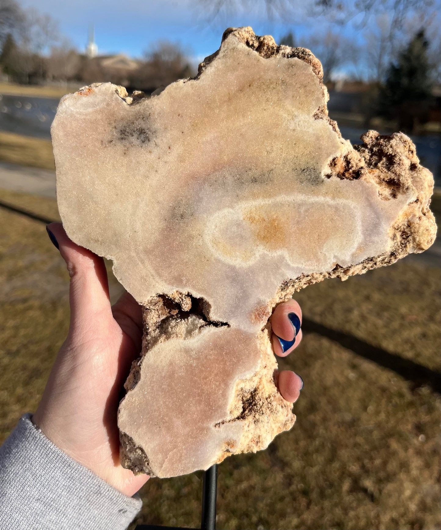 XL Pink Amethyst Slab B