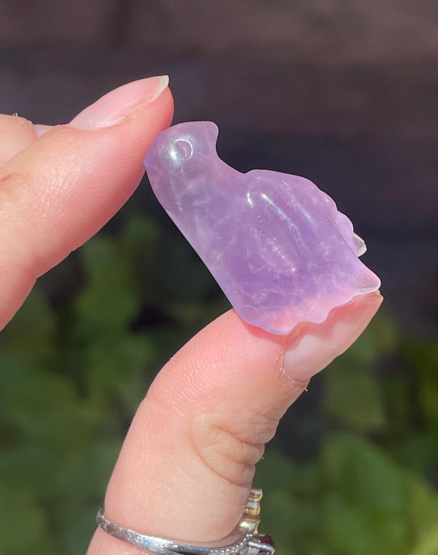 Fluorite Mini Dragon Head