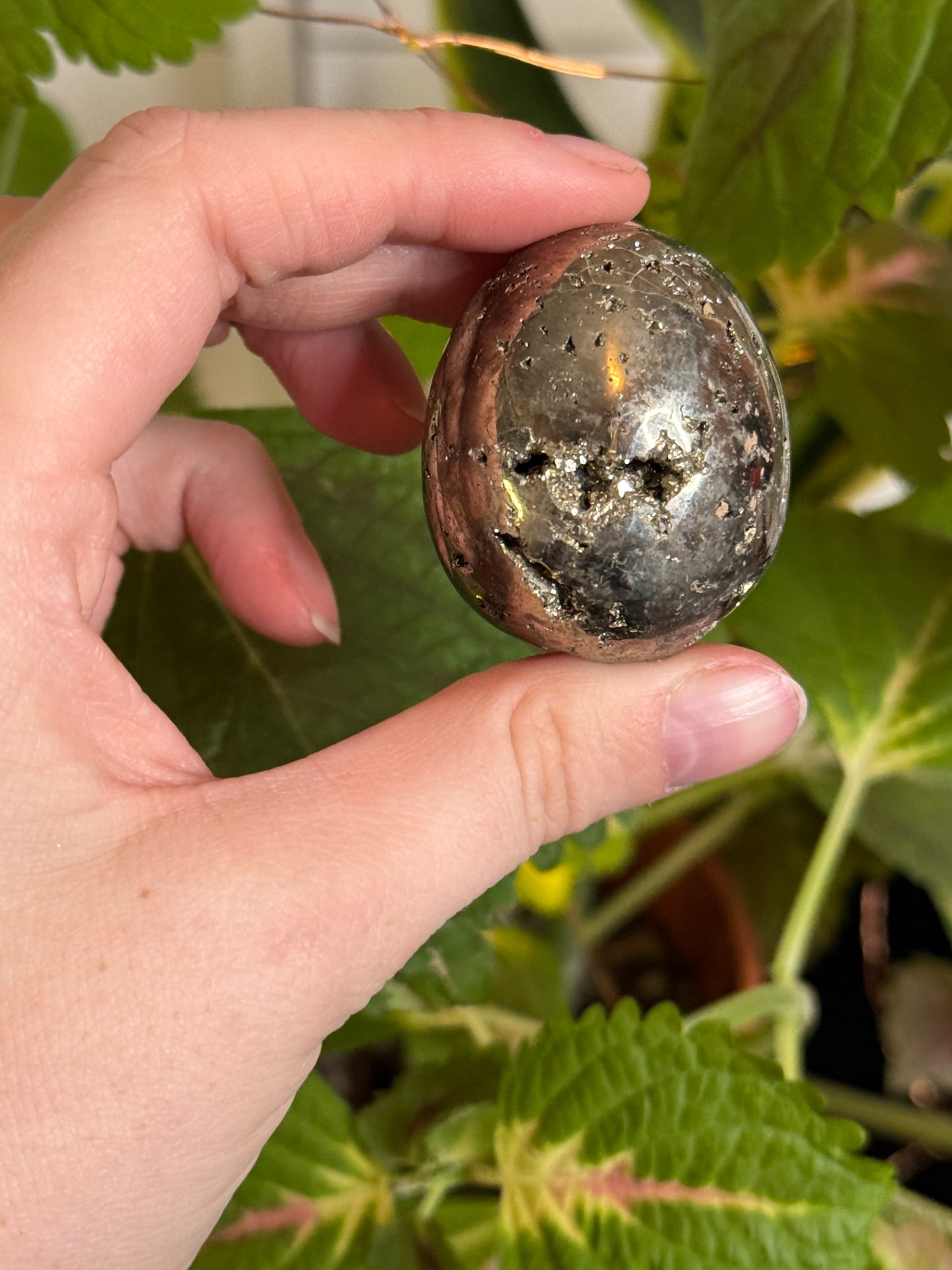 Pyrite Egg