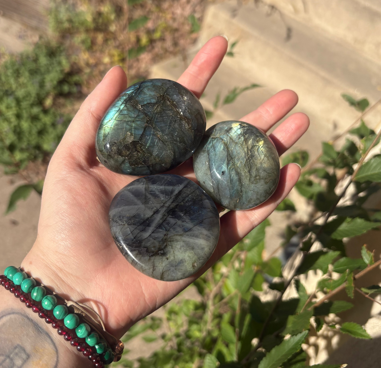 Labradorite Palm