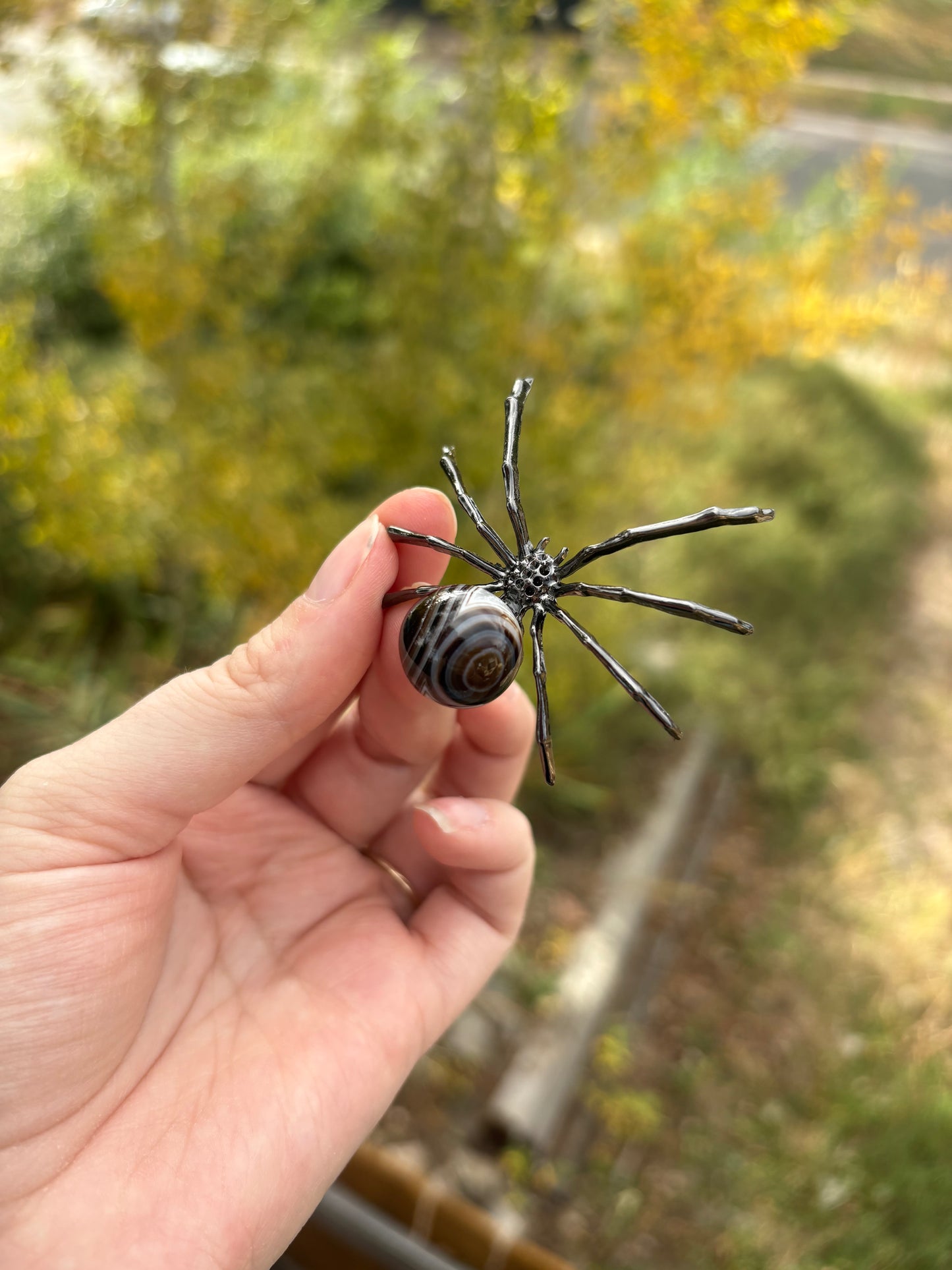 Black Agate Spider