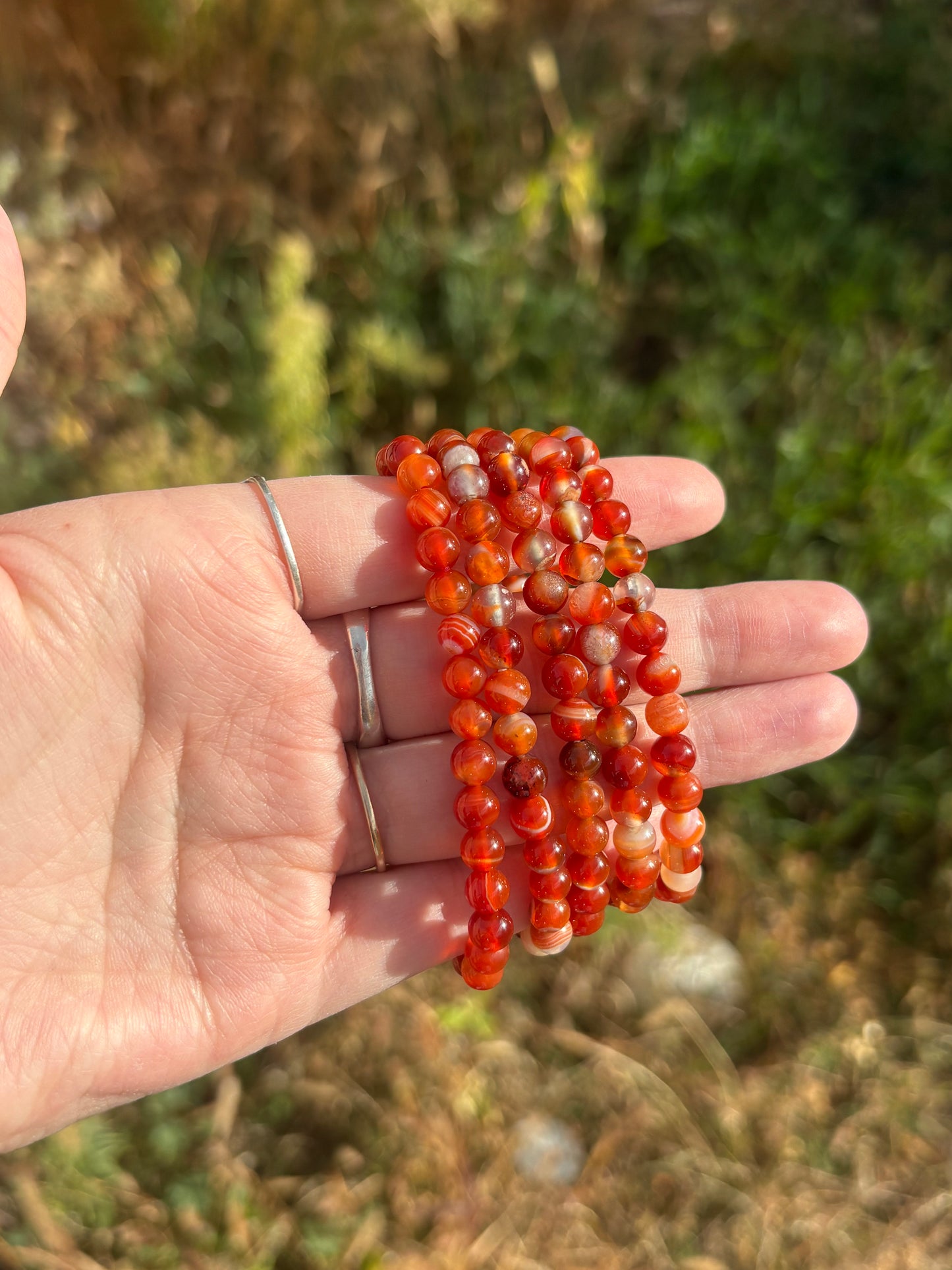 Carnelian 6mm Bracelet 6mm