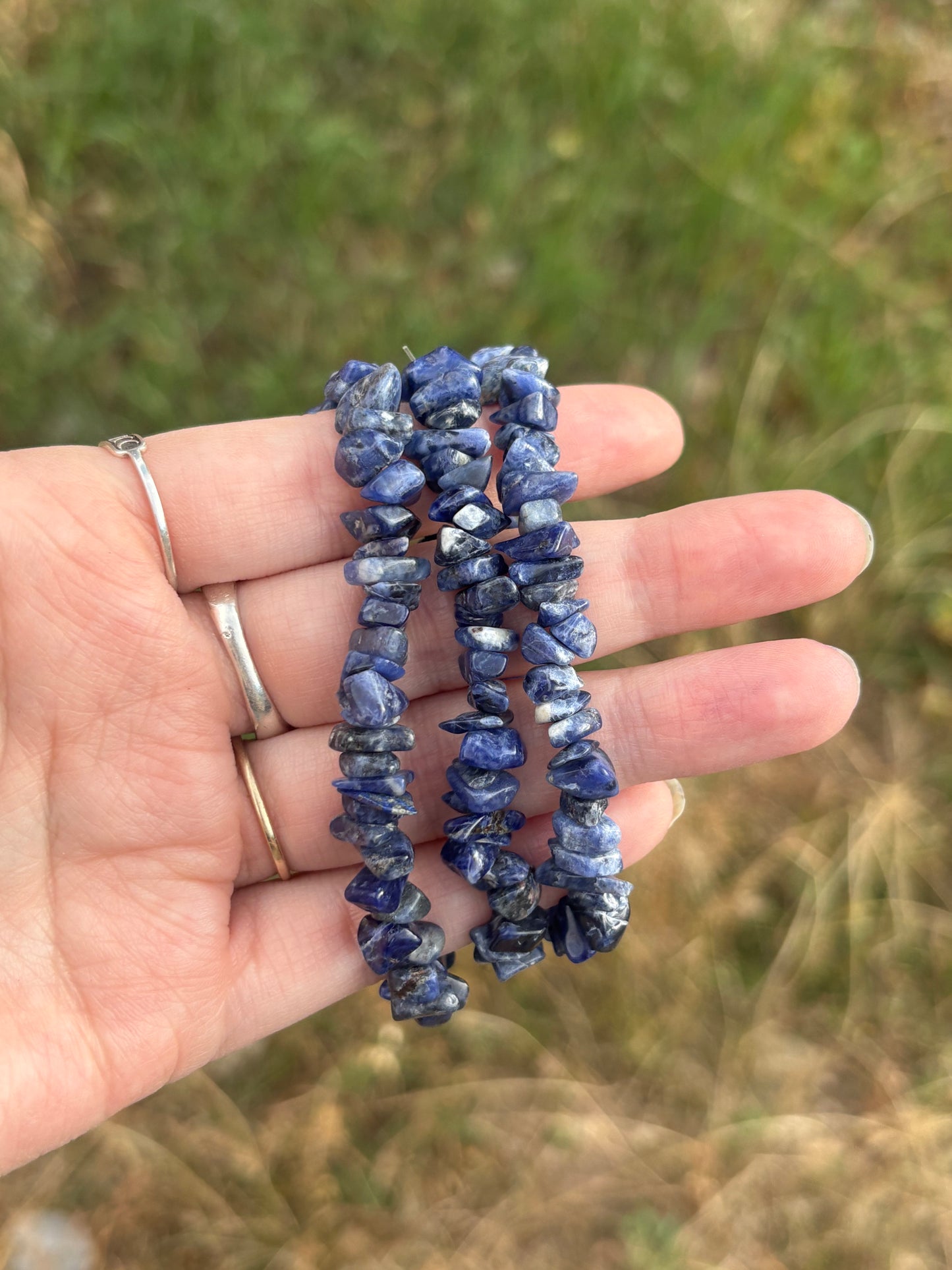 Sodalite Chip Bracelets