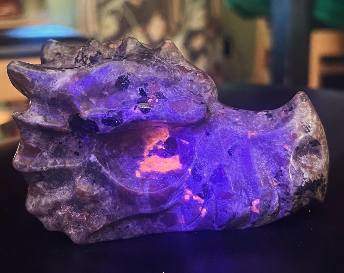 Yooperlite Dragon Head