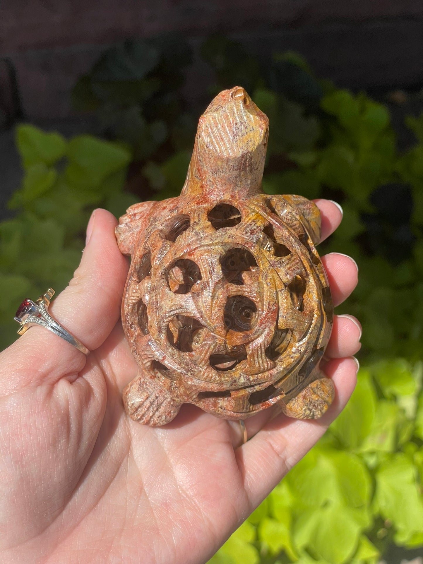 Indian Soapstone Turtle B