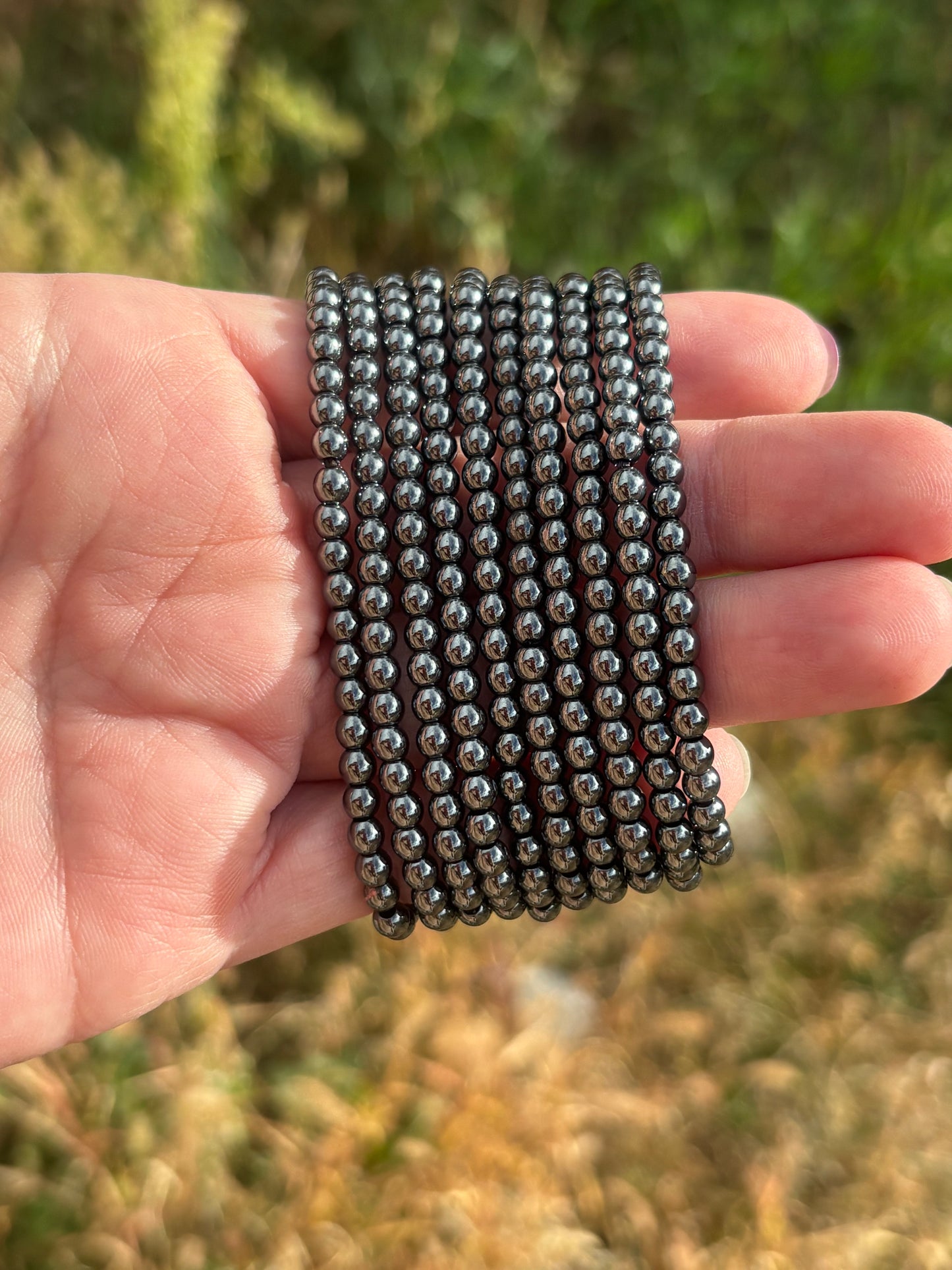 Hematite Bracelets 4mm