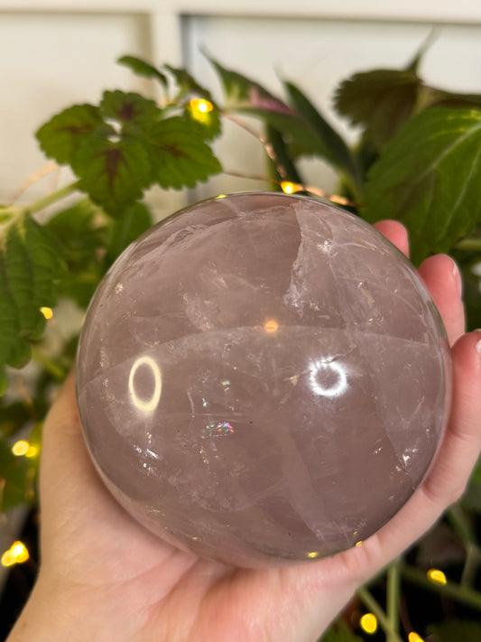 Rose Quartz Sphere A