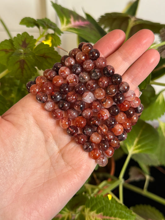 Fire Quartz Bracelet 8mm