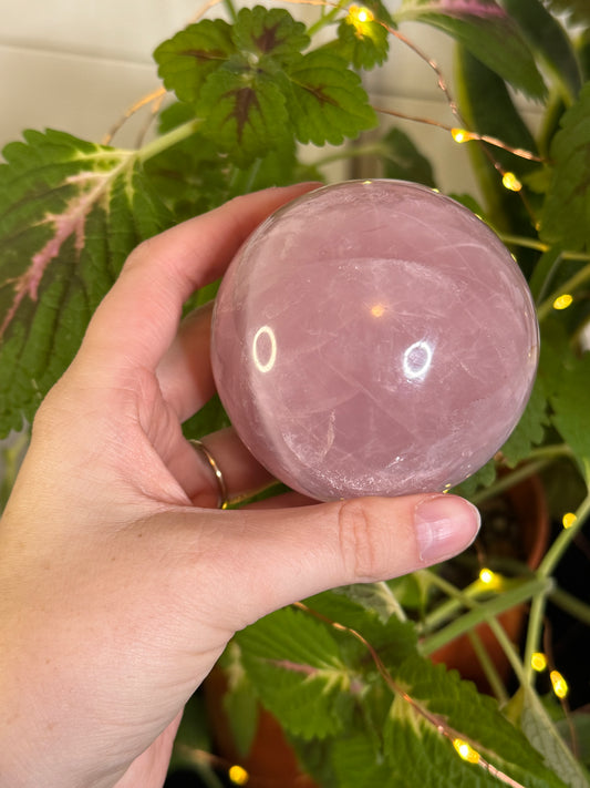 Rose Quartz Sphere C