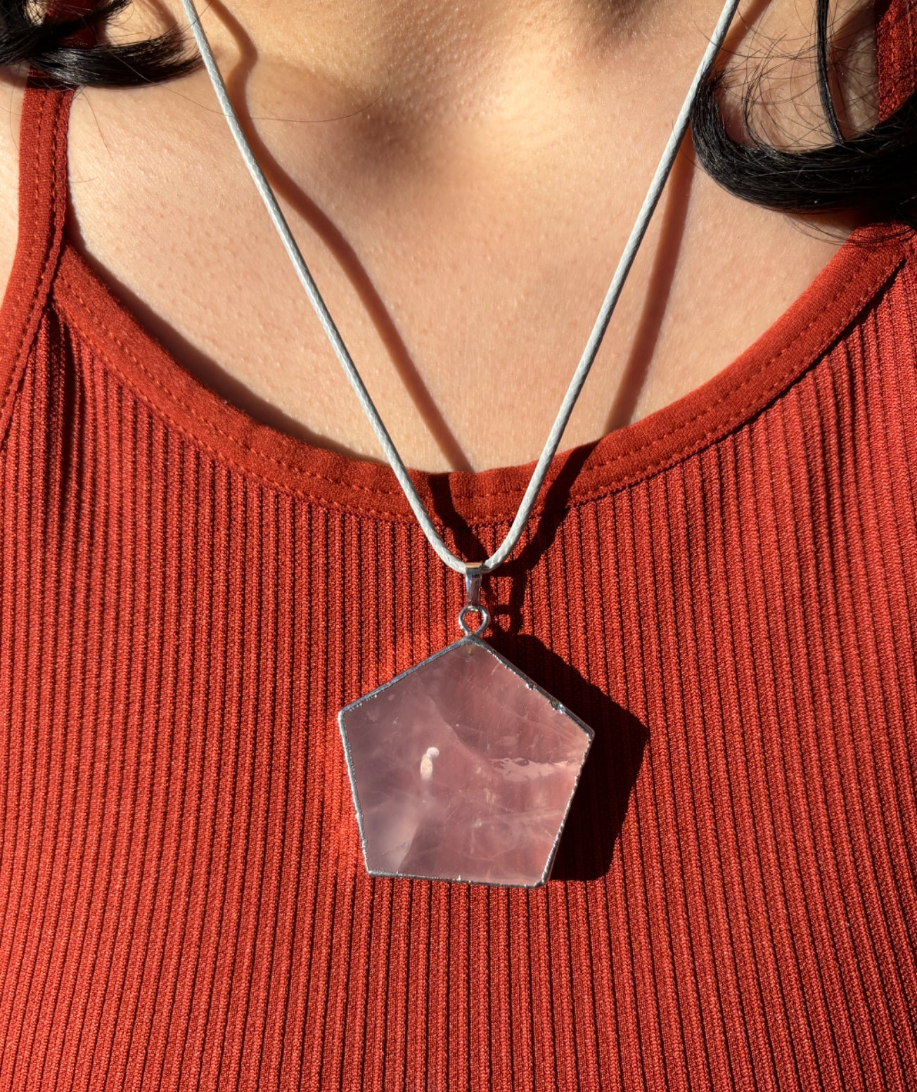 Rose Quartz Pendant