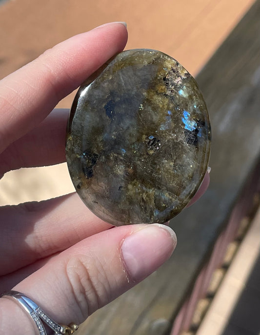 Labradorite Worry Stone