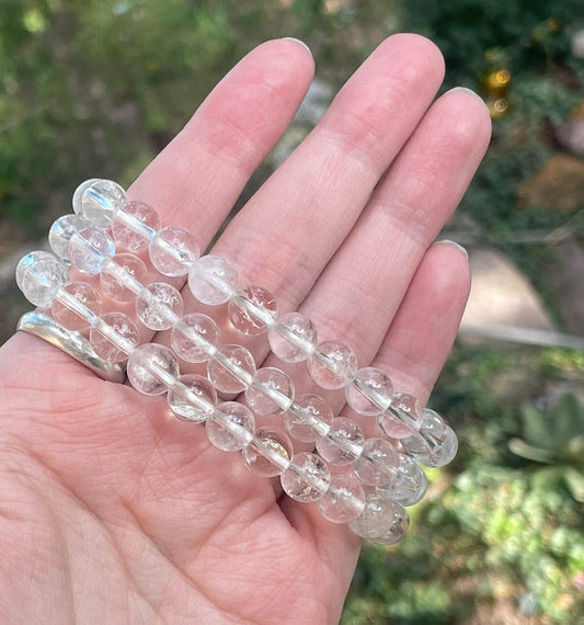 Clear Quartz Bracelet 8mm