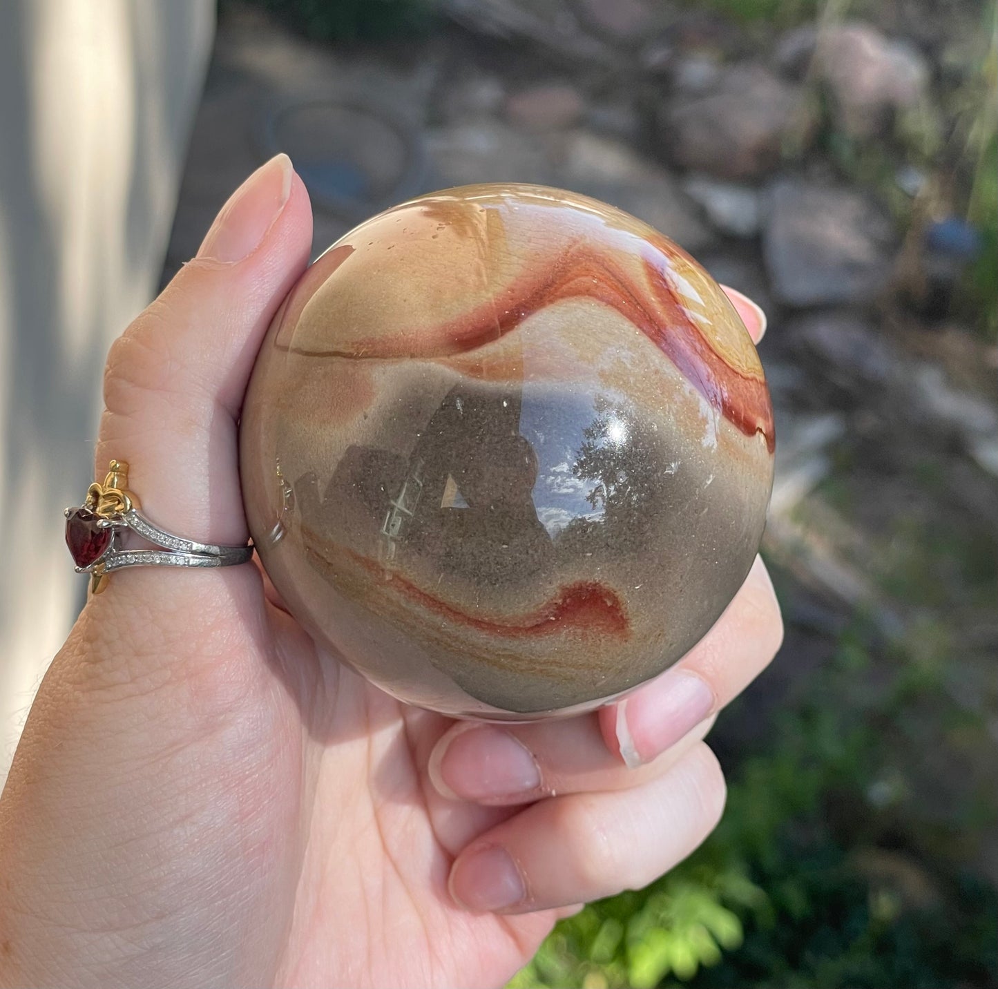 Polychrome Jasper Sphere