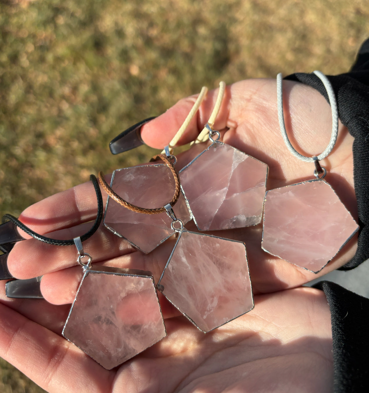 Rose Quartz Pendant