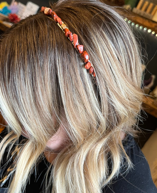 Red Jasper Headband