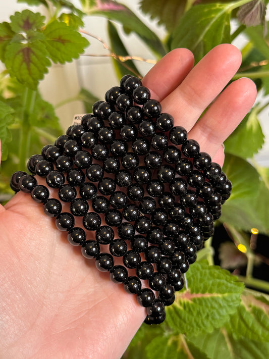 Black Tourmaline Bracelet 8mm