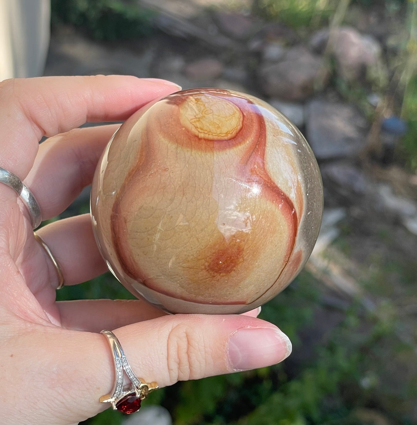 Polychrome Jasper Sphere