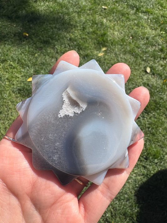 Druzy Agate Sun C