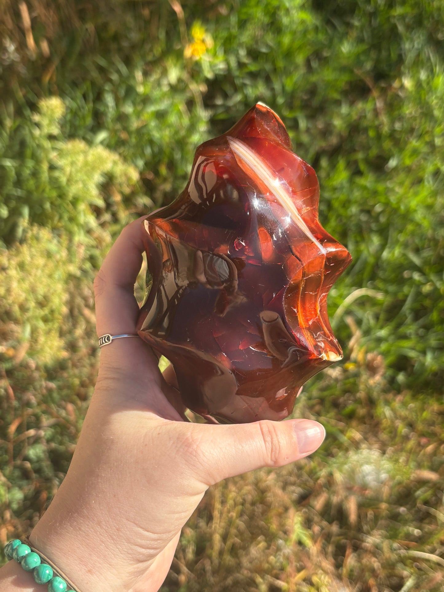 Chunky Carnelian Flame B
