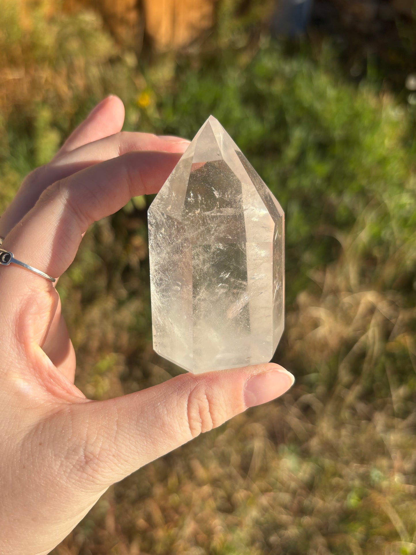 Clear Quartz Tower A