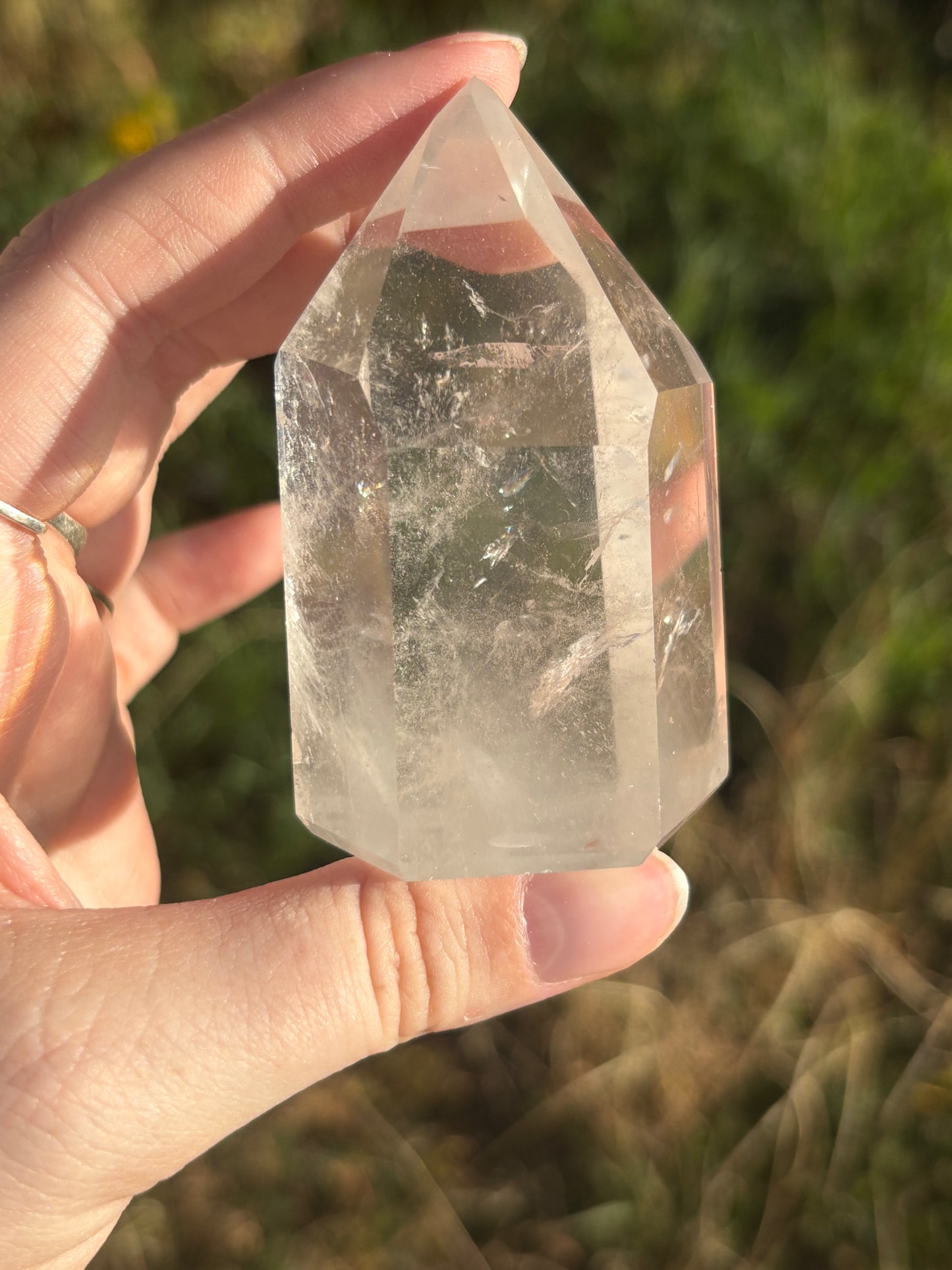 Clear Quartz Tower A