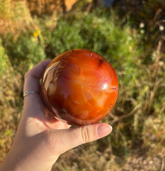 Carnelian Sphere A