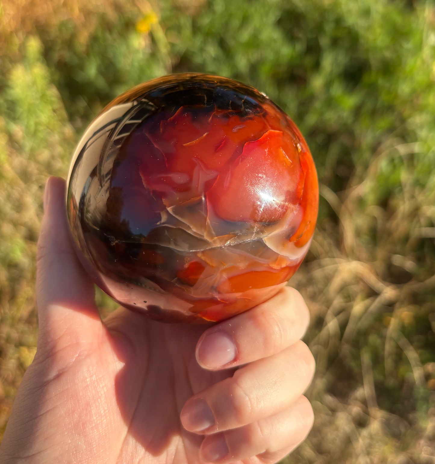 Carnelian Sphere A