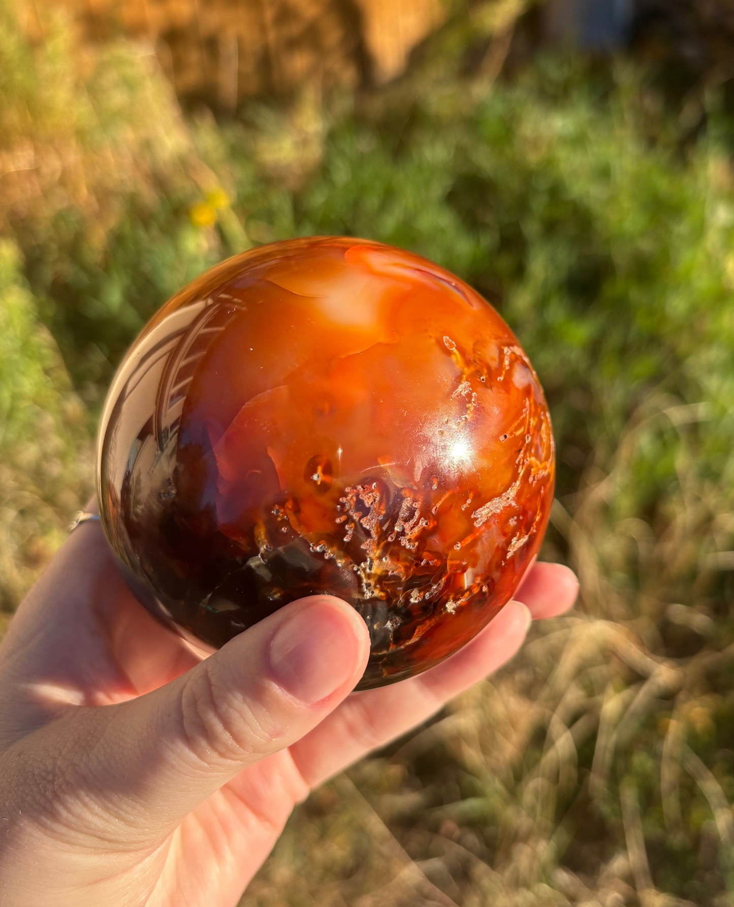 Carnelian Sphere A