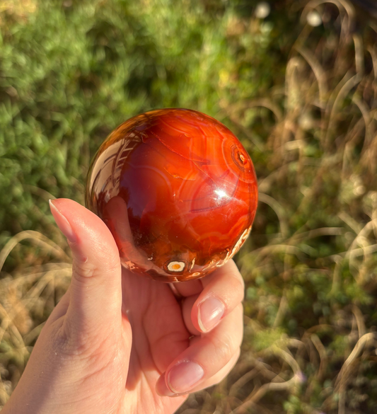 Carnelian Sphere D