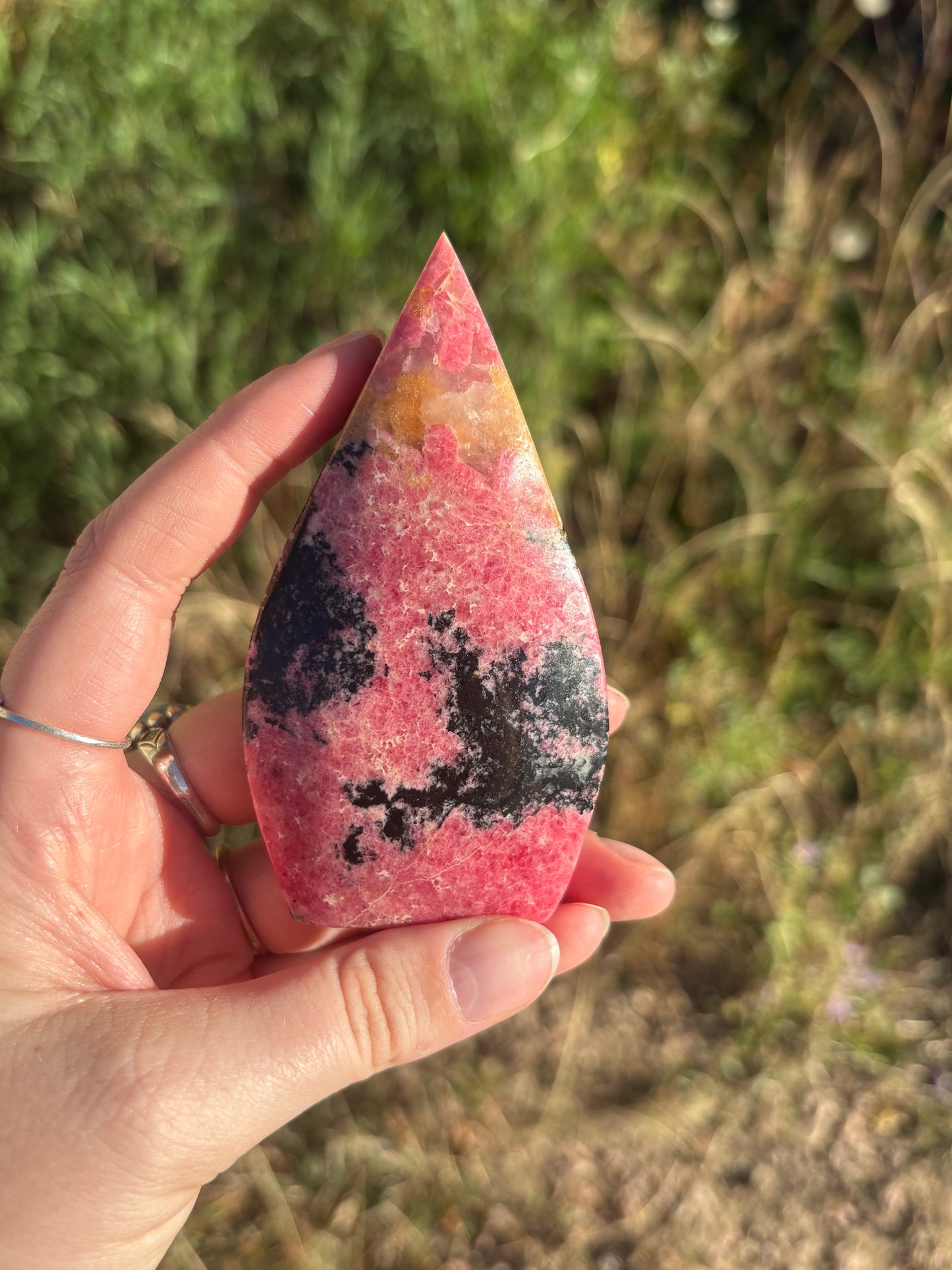 Rhodonite Sail- Lg.