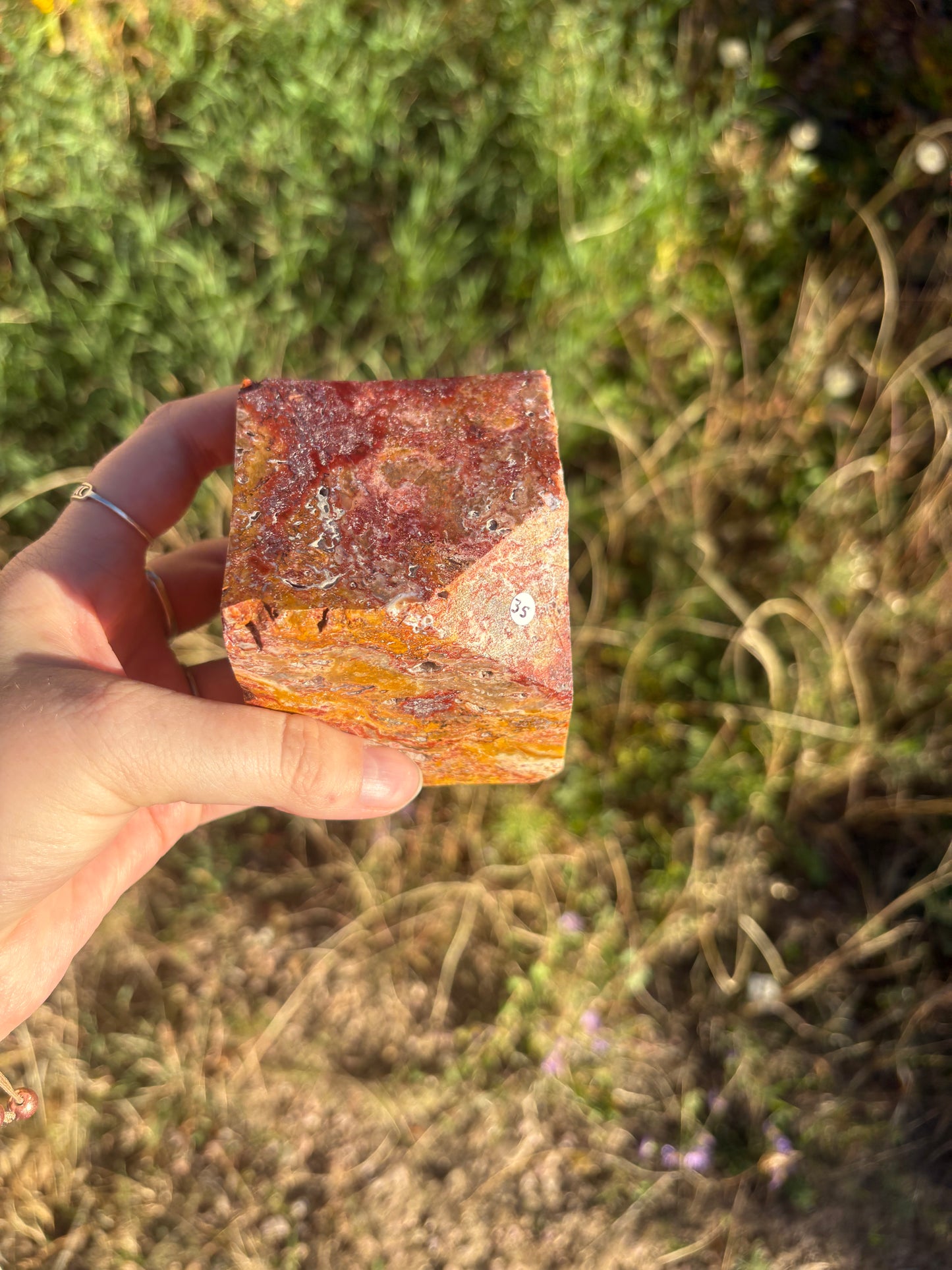 Ocean Jasper Cube A