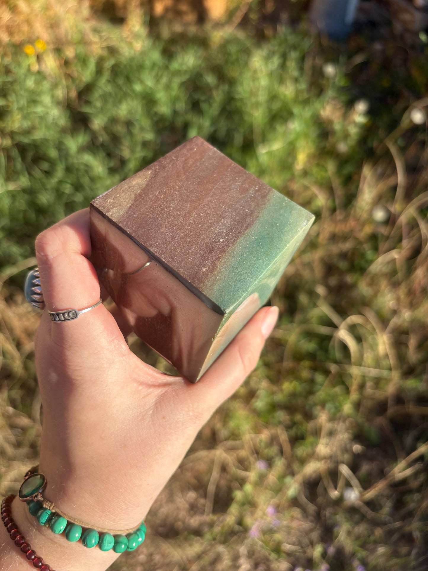 Ocean Jasper Cube B