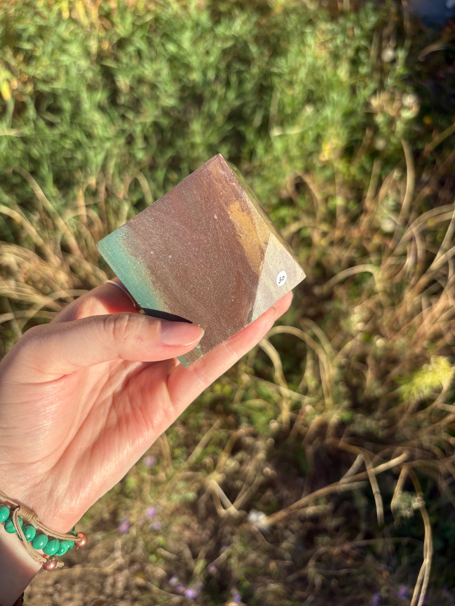 Ocean Jasper Cube B