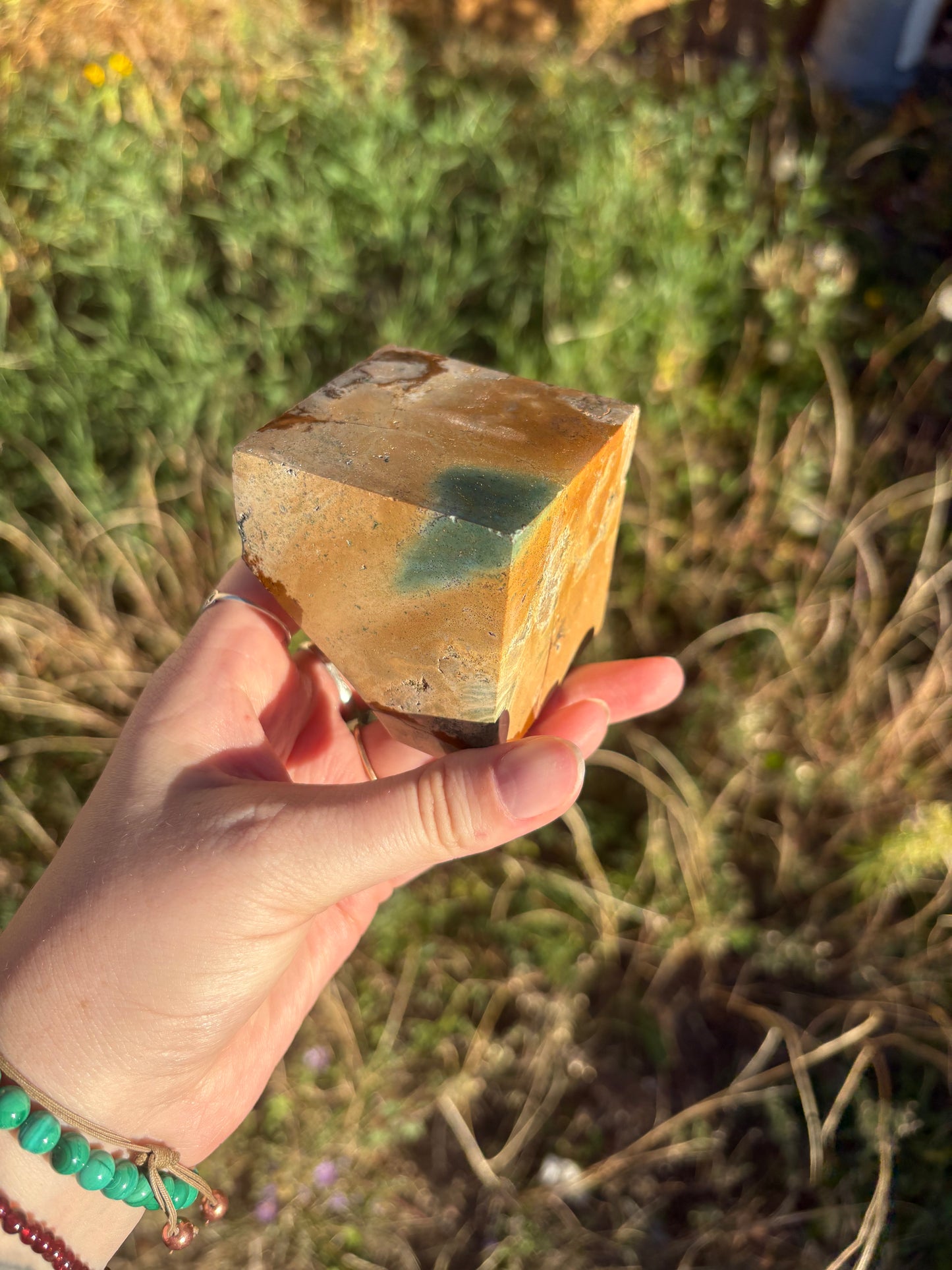 Ocean Jasper Cube C