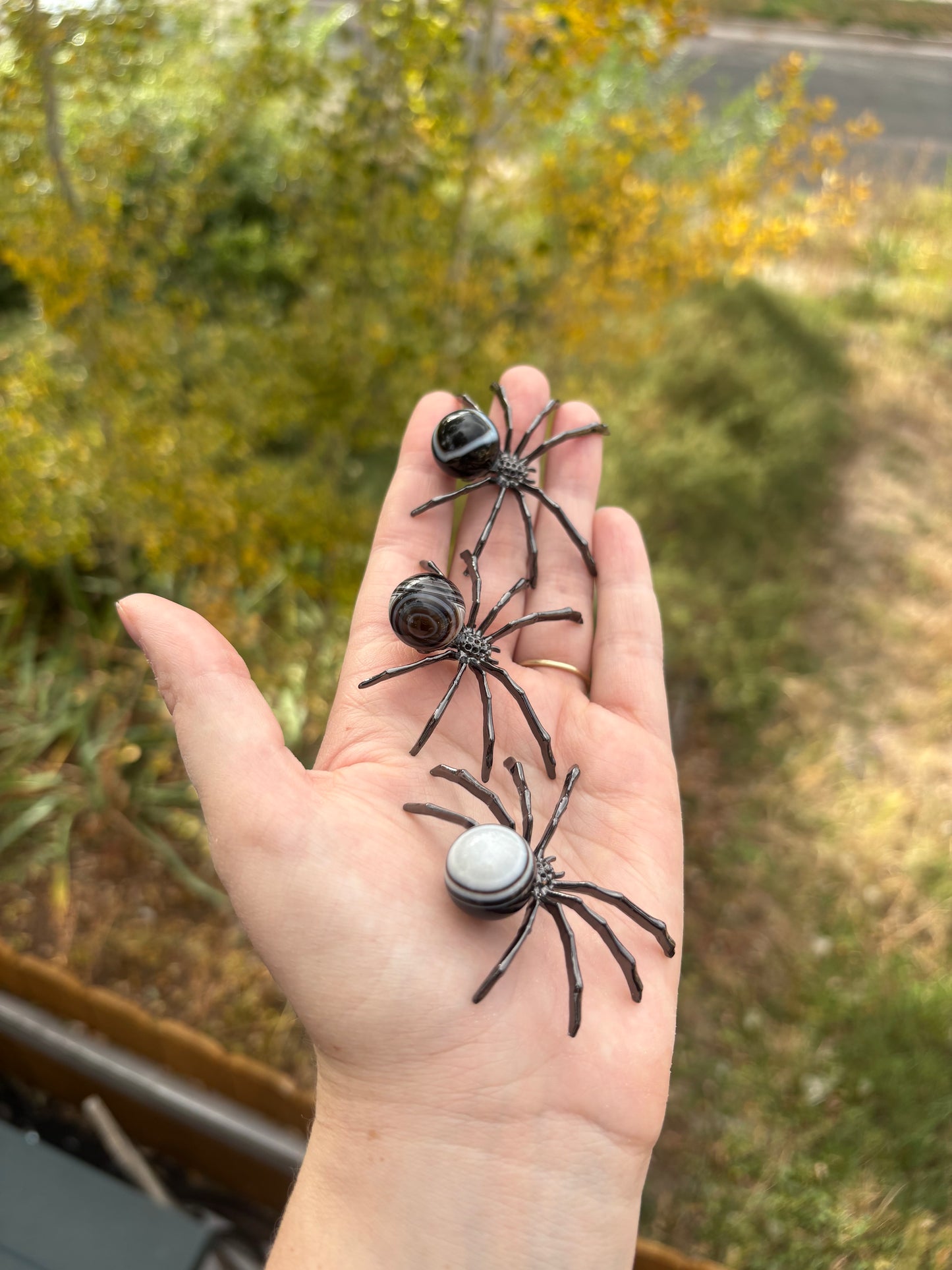Black Agate Spider